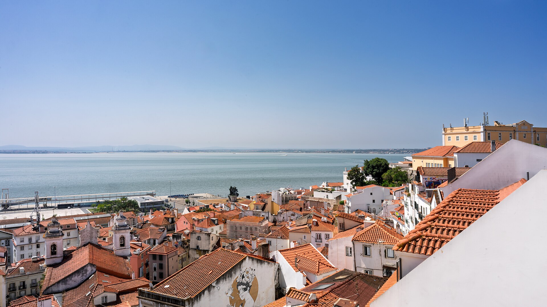 Vista sobre Lisboa, na Grande Lisboa